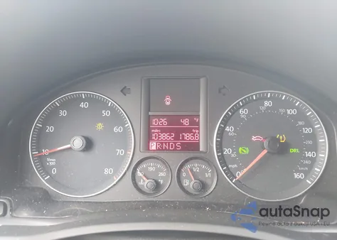 2009 Volkswagen Jetta Se из США, поврежденный, VIN 3VWRM71KX9M162651